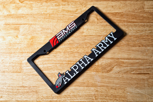 Ams AMS.00.16.0002-1 AMS License Plate Frames