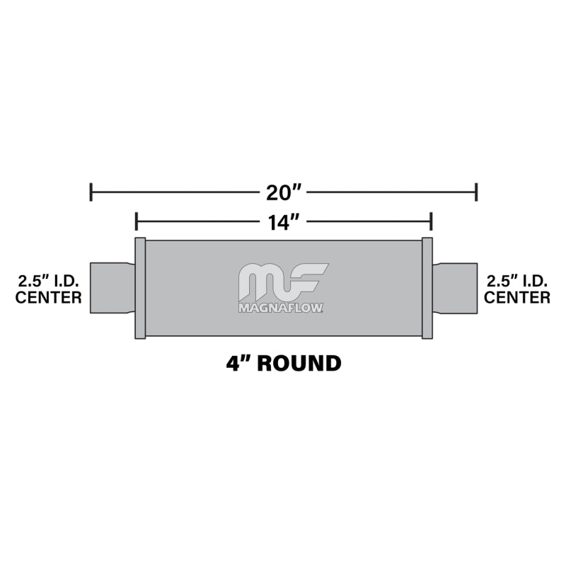 Load image into Gallery viewer, Magnaflow 10416 MAG SS Muffler

