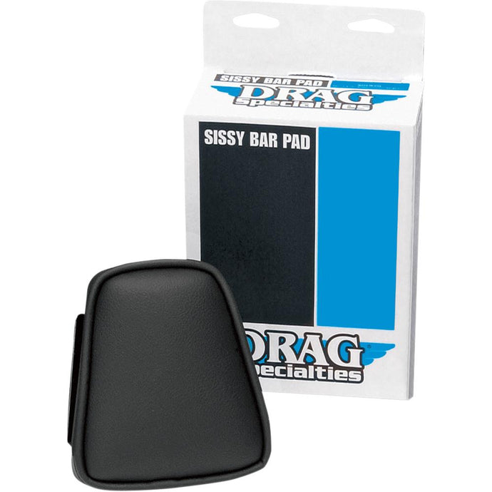 Drag Specialties 0822-0341 Tapered Backrest Pad for Round Sissy Bar - Smooth