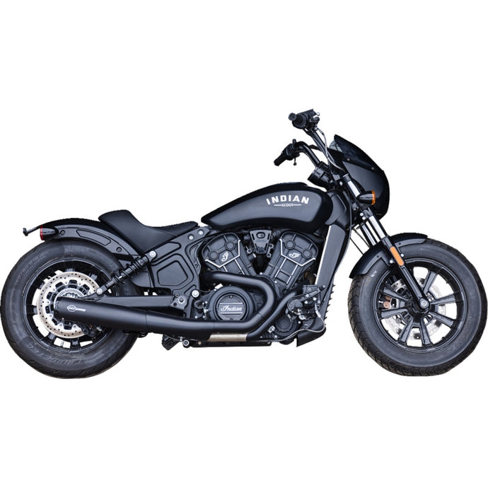 S&S Cycle 4111-266 Grand National 2-Into-1 Exhaust System - Flat Black