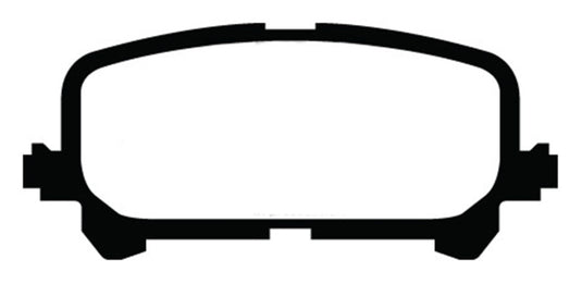 Ebc DP43025R EBC Yellowstuff Brake Pad Sets