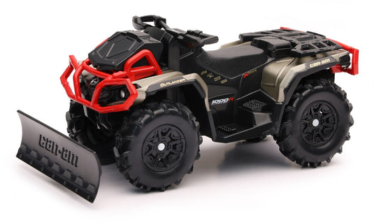 New Ray Toys 07383 1:20 Scale ATV - Outlander X MR 1000R w/ Plow