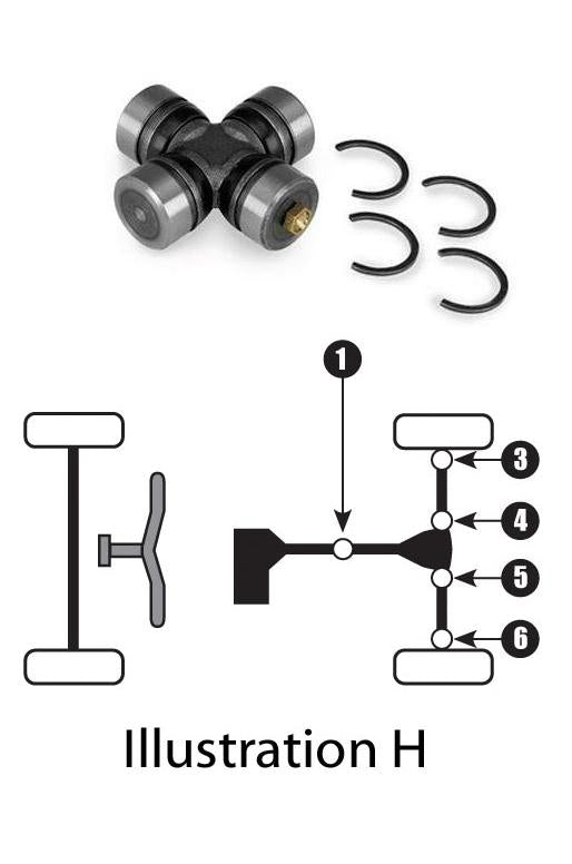 Epi WE100998 Universal Joint