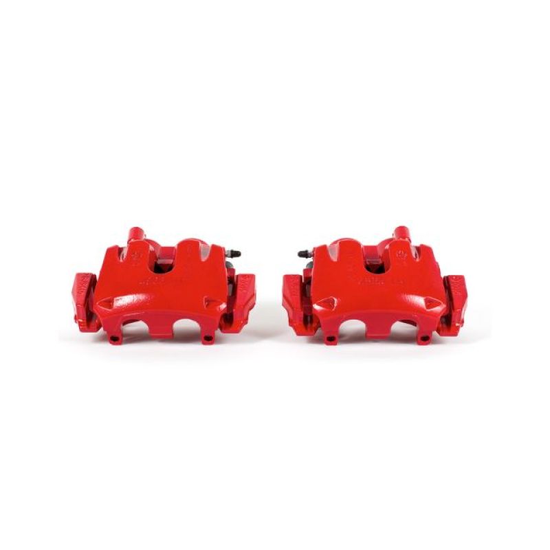 Load image into Gallery viewer, Powerstop S5296 PSB Red Calipers
