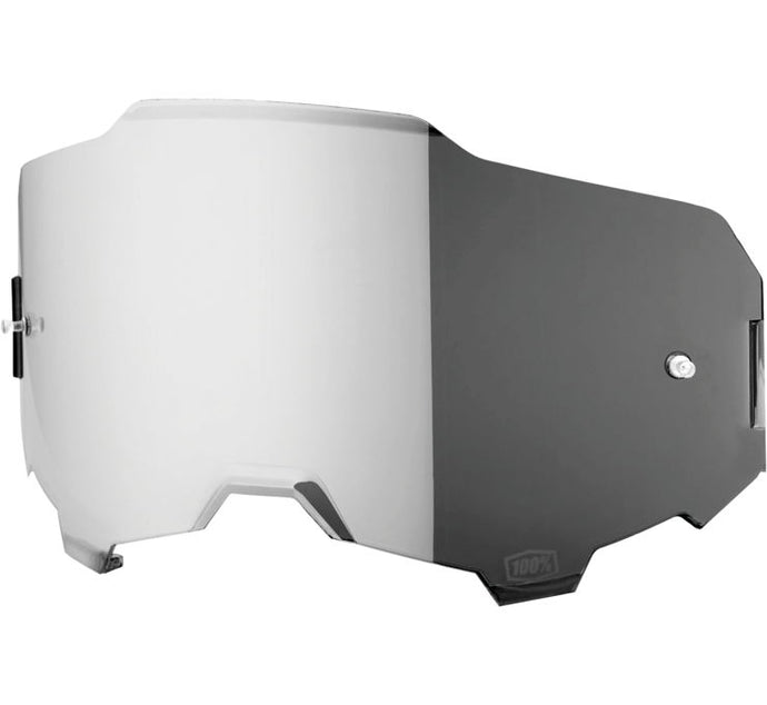 100% Replacement Lens for Armega Goggles - Silver Mirror