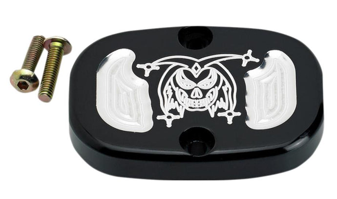 Joker Machine 08-009B Rear Brake Master Cylinder Cover - Joker - Black Anodized