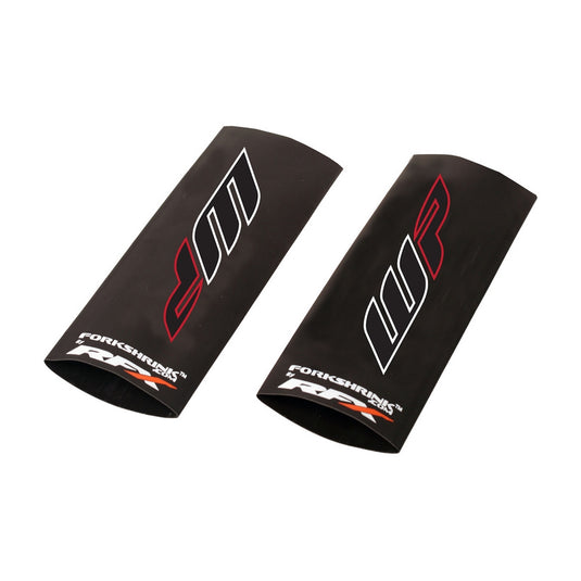 Rfx FXFG 50100 55RD Pro Series Upper Fork Guards - WP Logo - White/Red