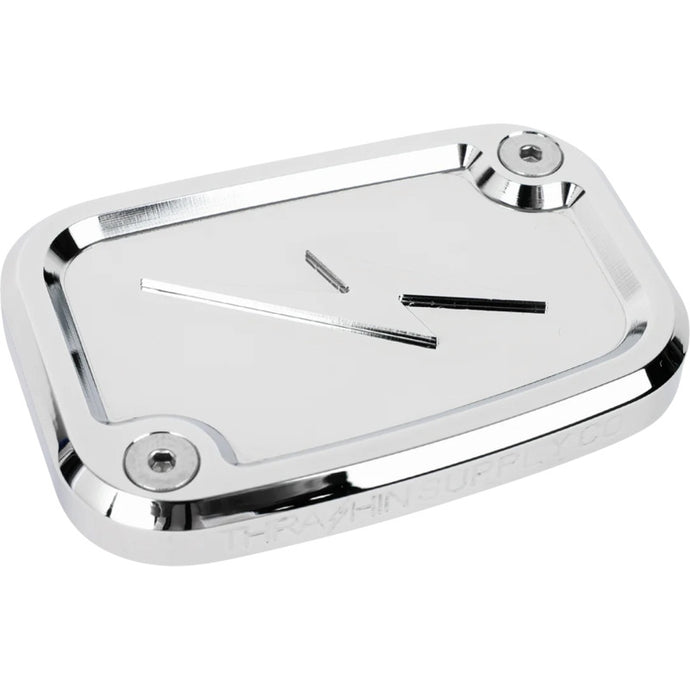 Thrashin Supply Company TSC-3176-3 Front Brake Master Cylinder Cover - Chrome