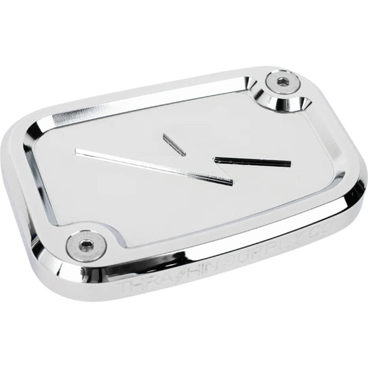 Thrashin Supply Company TSC-3176-3 Front Brake Master Cylinder Cover - Chrome