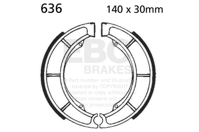 Load image into Gallery viewer, Ebc Powersports 636 EBC FA-SFA-X Brake Pads
