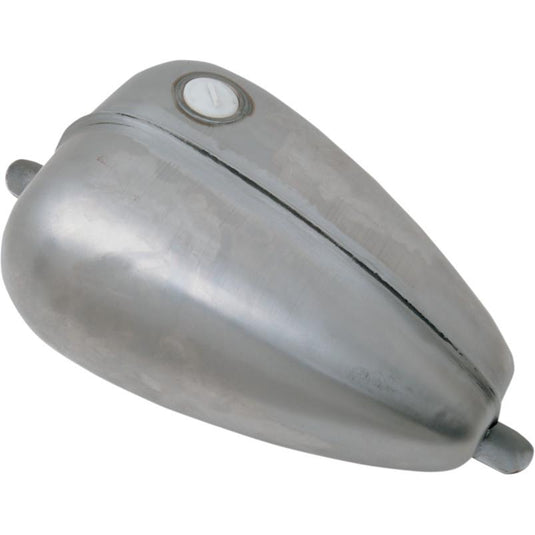 Drag Specialties 0701-0657 Mustang Gas Tank w/ Threaded Gas Cap - Ribbed