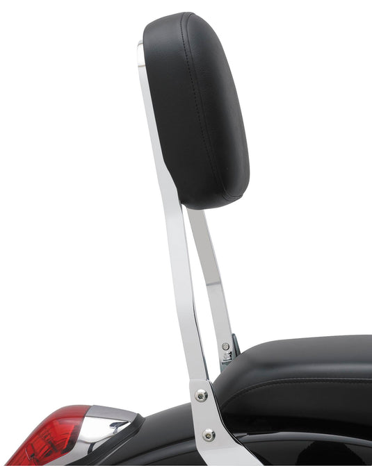 Cobra Boulevard Exhaust 02-5745 Short Square Sissy Bar - Chrome