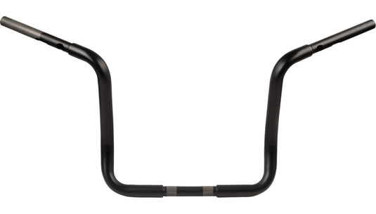 Drag Specialties 0601-6551 1 1/4in. Buffalo Bar - 13in. Ape Hanger  for Springer - Flat Black