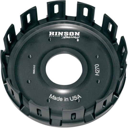 Hinson Racing H195 Billet Clutch Basket - Cushions Included