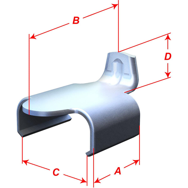 Load image into Gallery viewer, Camso AFT120113 Track Clip - Replaces Camoplast 012-0103
