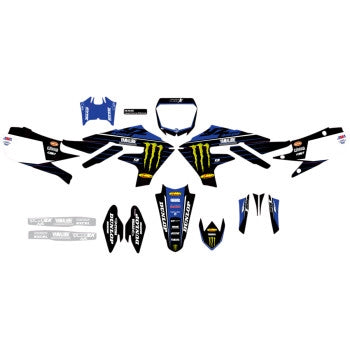 Dcor 20-50-601 2021 Factory Yamaha Complete Graphics Kit - White