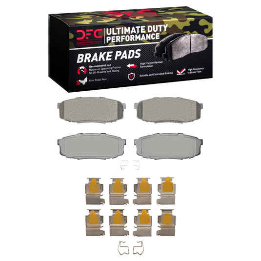 Dfc 1400-1304-01 DFC Ultimate Duty Brake Pads