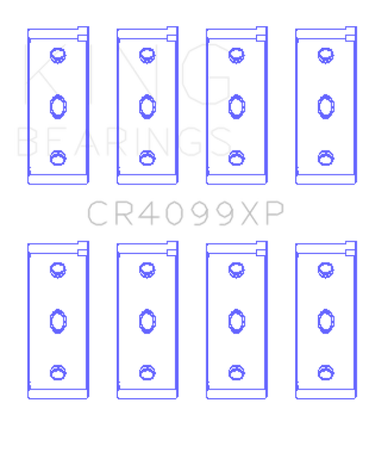 King Engine Bearings CR4099XP KING Connecting Rod Bearings