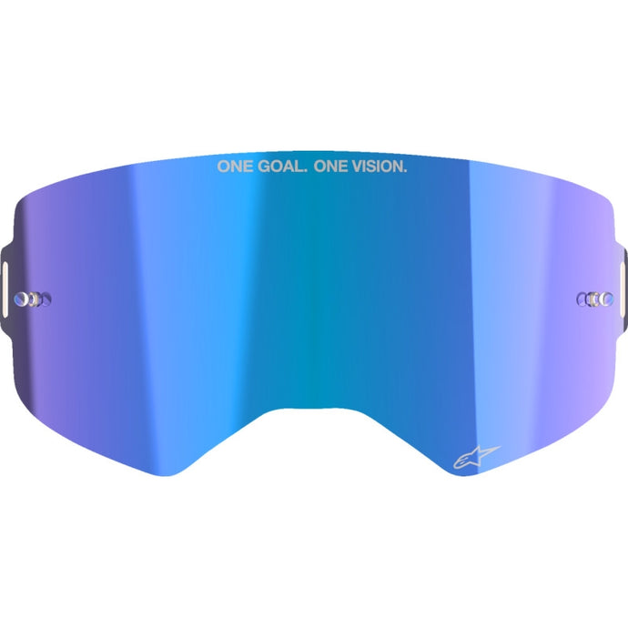 Alpinestars Supertech Mirror Lens - Mirror Blue