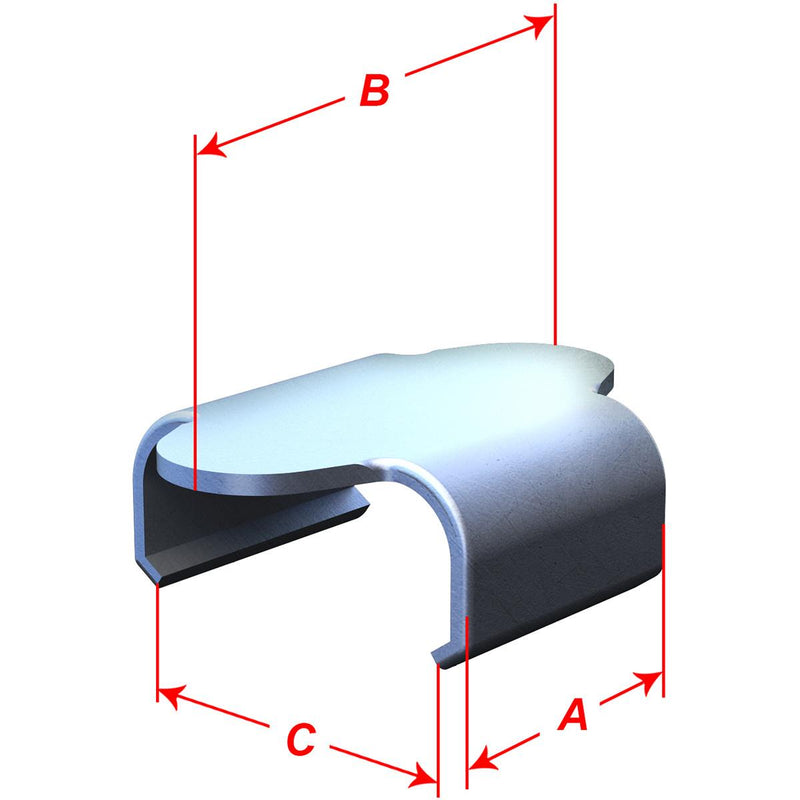 Load image into Gallery viewer, Camso AFT120107 Track Clip - Replaces Camoplast 012-0101
