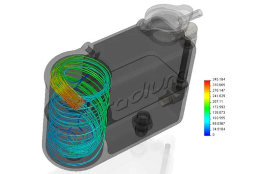 Radium Engineering 20-0270-00 RAD Coolant Tank Kits