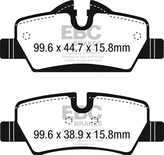 Ebc DP22228 EBC Greenstuff Brake Pad Sets