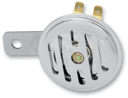 Drag Specialties 2107-0045 Chrome Mini Horn - 2 1/2in Slotted