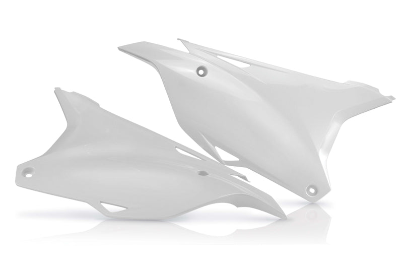 Acerbis 2374080002 Side Panel/Rear Number Plate - White