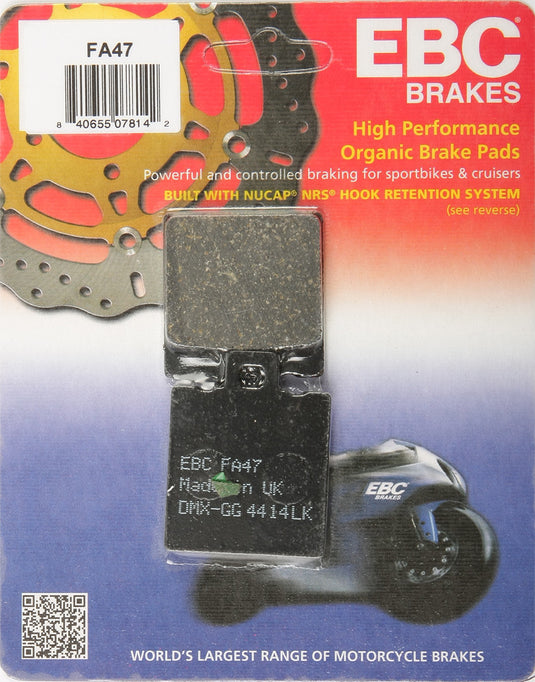 Ebc FA47 Organic Brake Pads