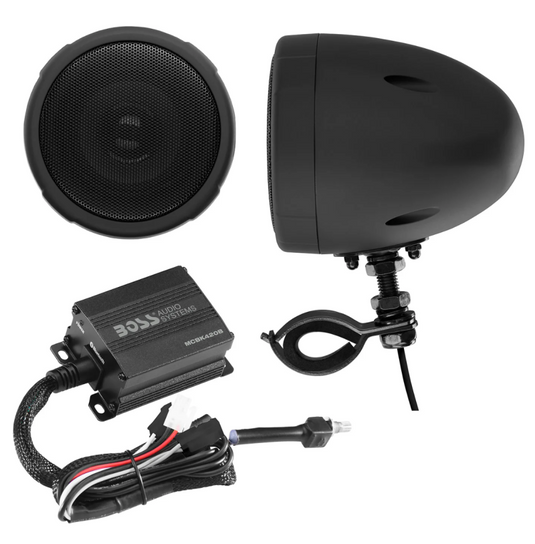 Boss Audio MCBK420B BSA Motorcycle Speakers