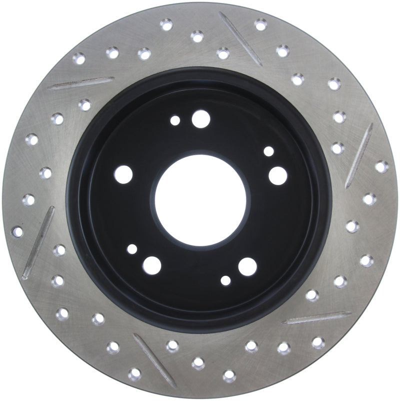 Load image into Gallery viewer, Stoptech 127.40040R ST Slot &amp; Drill Brake Rotors
