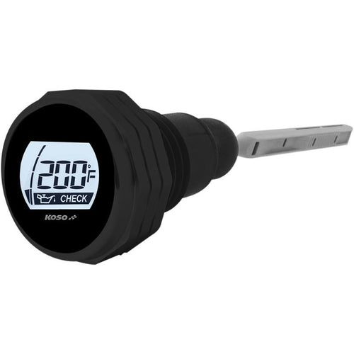Koso North America BA053001 Oil Dipstick - Black Face