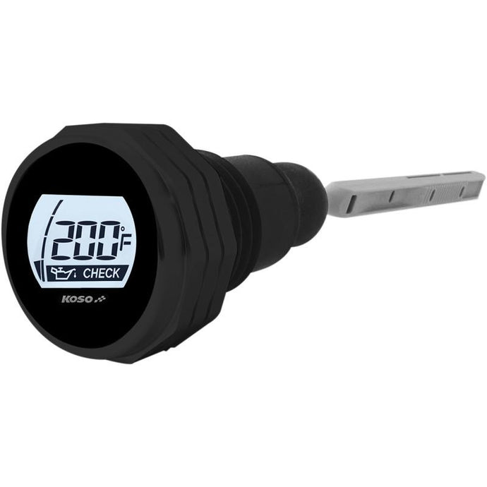 Koso North America BA053001 Oil Dipstick - Black Face
