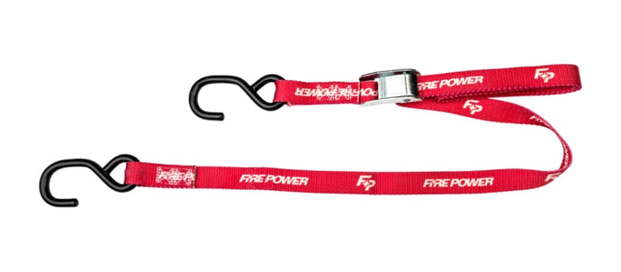 Fire Power 29-13012 1in. Tie-Down - Red/pr