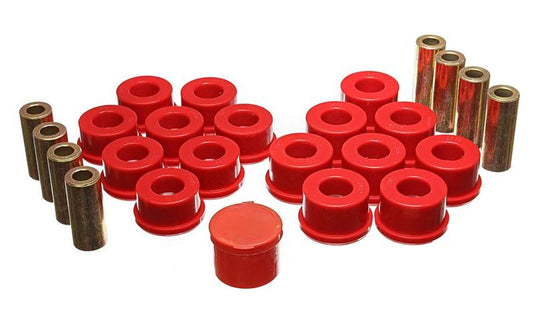 Energy Suspension 2.3109R ES Cntrl Arm Bushings - Red