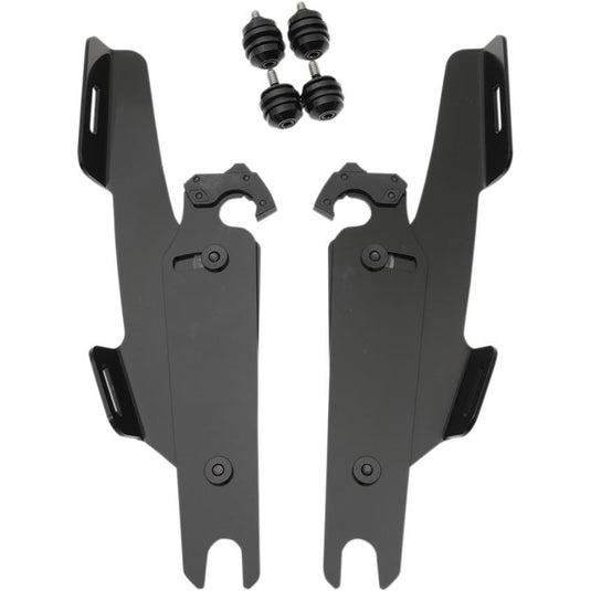 Memphis Shades MEB2032 No-Tool Trigger-Lock Mount Kit for Memphis Fats - Black