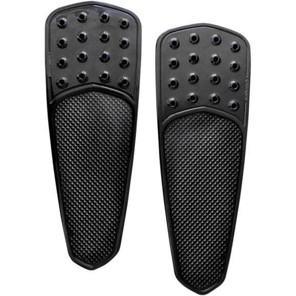 Accutronix FBF91-DTB Extended Drilled Vintage Floorboards - Rubber Heel - Black