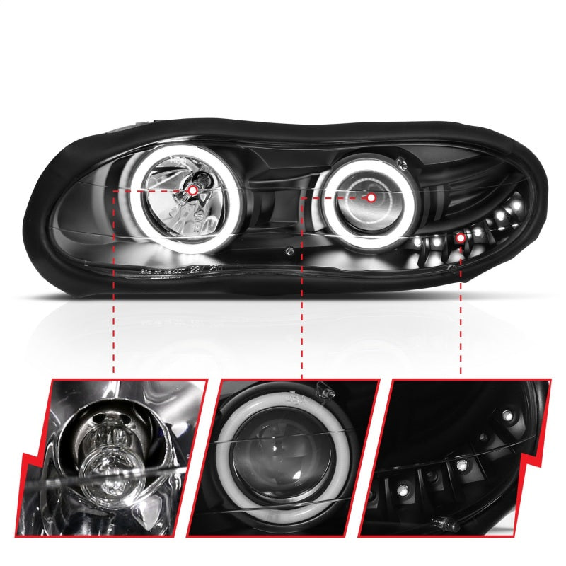 Load image into Gallery viewer, Anzo 121160 ANZ LED/Projector Headlights
