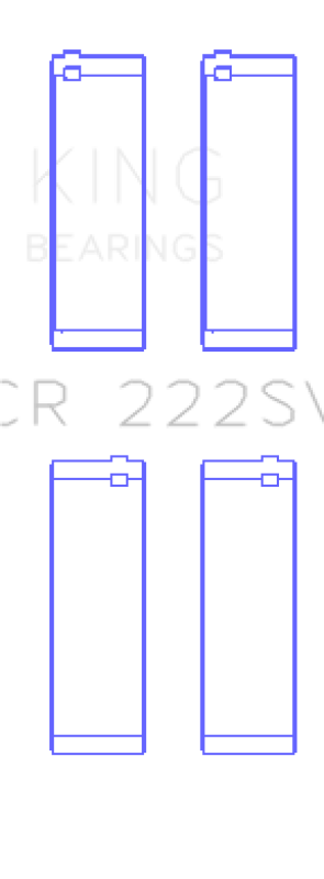 Load image into Gallery viewer, King Engine Bearings CR222SV0.25 KING Connecting Rod Bearings
