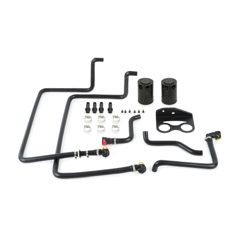 Load image into Gallery viewer, Mishimoto MMBCC-F27T-15SBE MM Baffled Oil Catch - Kit
