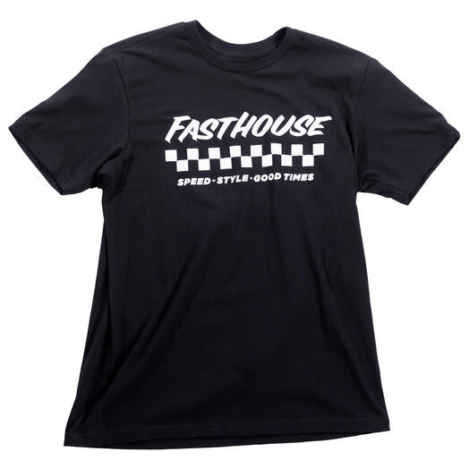Fasthouse Apex SS T-Shirt (X-Large, Black)