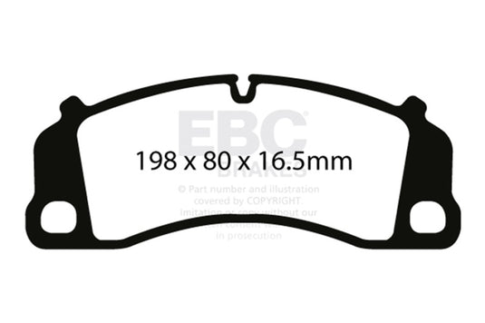 Ebc DP82206RPX EBC RP-X Brake Pad Sets