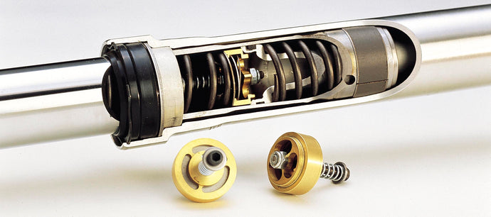 Race Tech FEGV 3301 Gold Valve Cartridge Fork Emulators for Damping Rod Forks