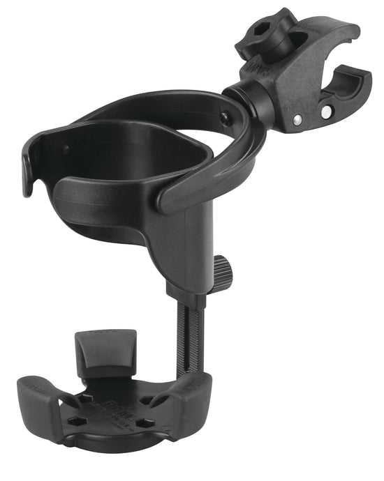 Ram Mounts RAP-B-417-400U Level XL Cup Holder with Tough-Claw Mount
