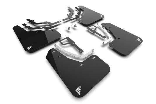 Rally Armor MF117-BAT-BLK-SIL RAL Classic Blk Flap/Silv Logo