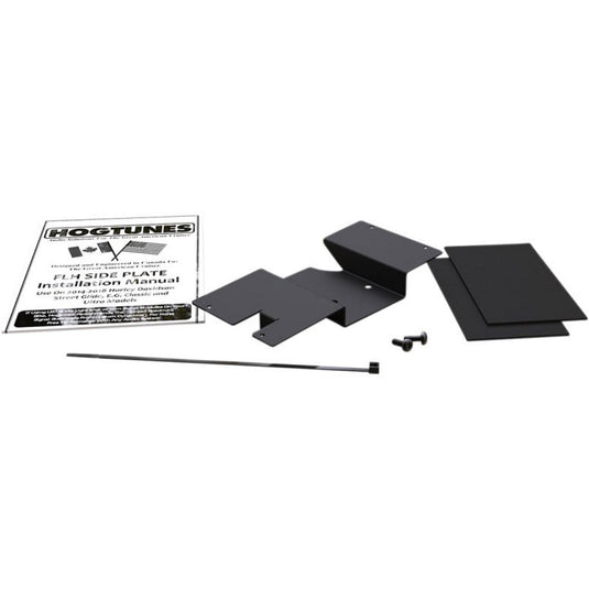 Hogtunes FLH SIDE PLATE-RM Additional Side Mounting Plate Kit for 300 Watt Amplifier Kit