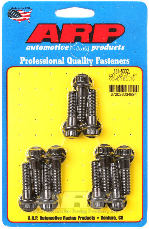 Arp 134-8002 ARP Intake Valley Cover Bolt Kits