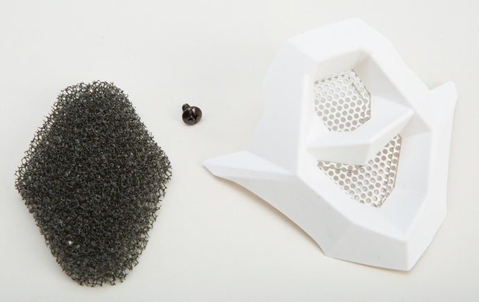 G-Max Mouth Vent for MX-86 Helmets - Matte White