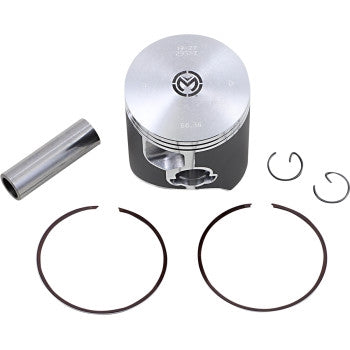 Moose Racing MSE24384B Cast Aluminum Piston Kit - Standard Bore 66.36mm