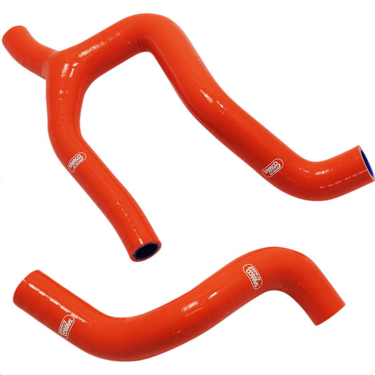 Moose Racing KTM-110-OR Race Fit Radiator Hose Kit - 2 - Orange